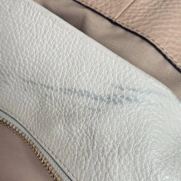 COACH Phoebe Shoulder Bag Beige Cream Leather - Shoulder Bag - Picture 8 of 9